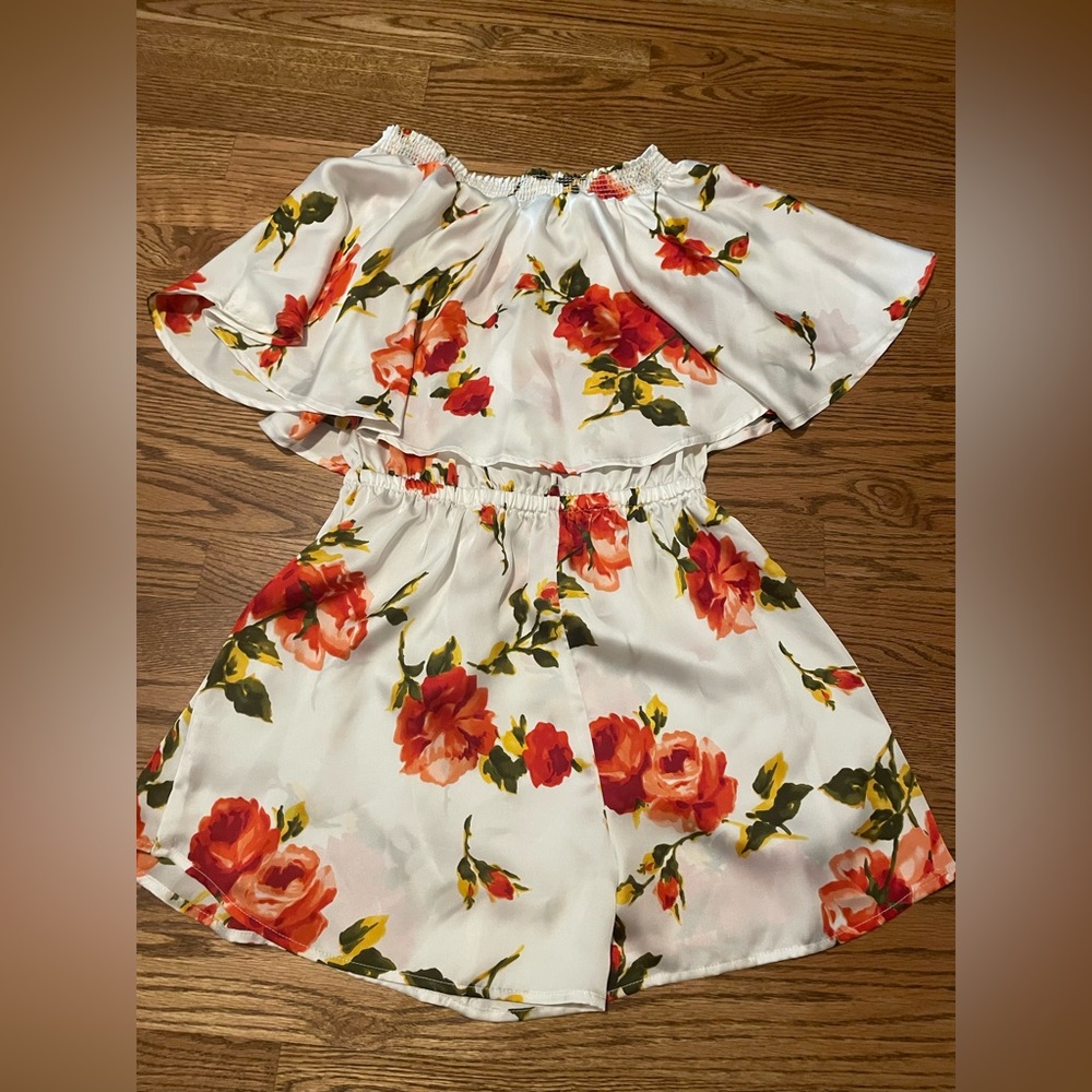 Show me your MuMu off the shoulder romper